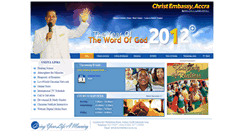 Desktop Screenshot of christembassyaccra.org